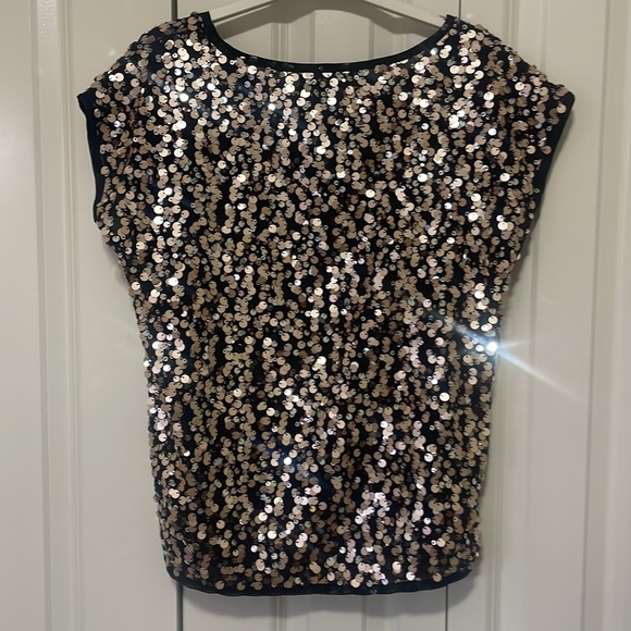 Jenifer Lopez Sequin Top SZ XS - Picture 6 of 6